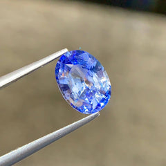 2.16ct Bi-Color Sapphire Oval Cut