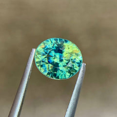 1.57ct Natural Parti Sapphire Oval