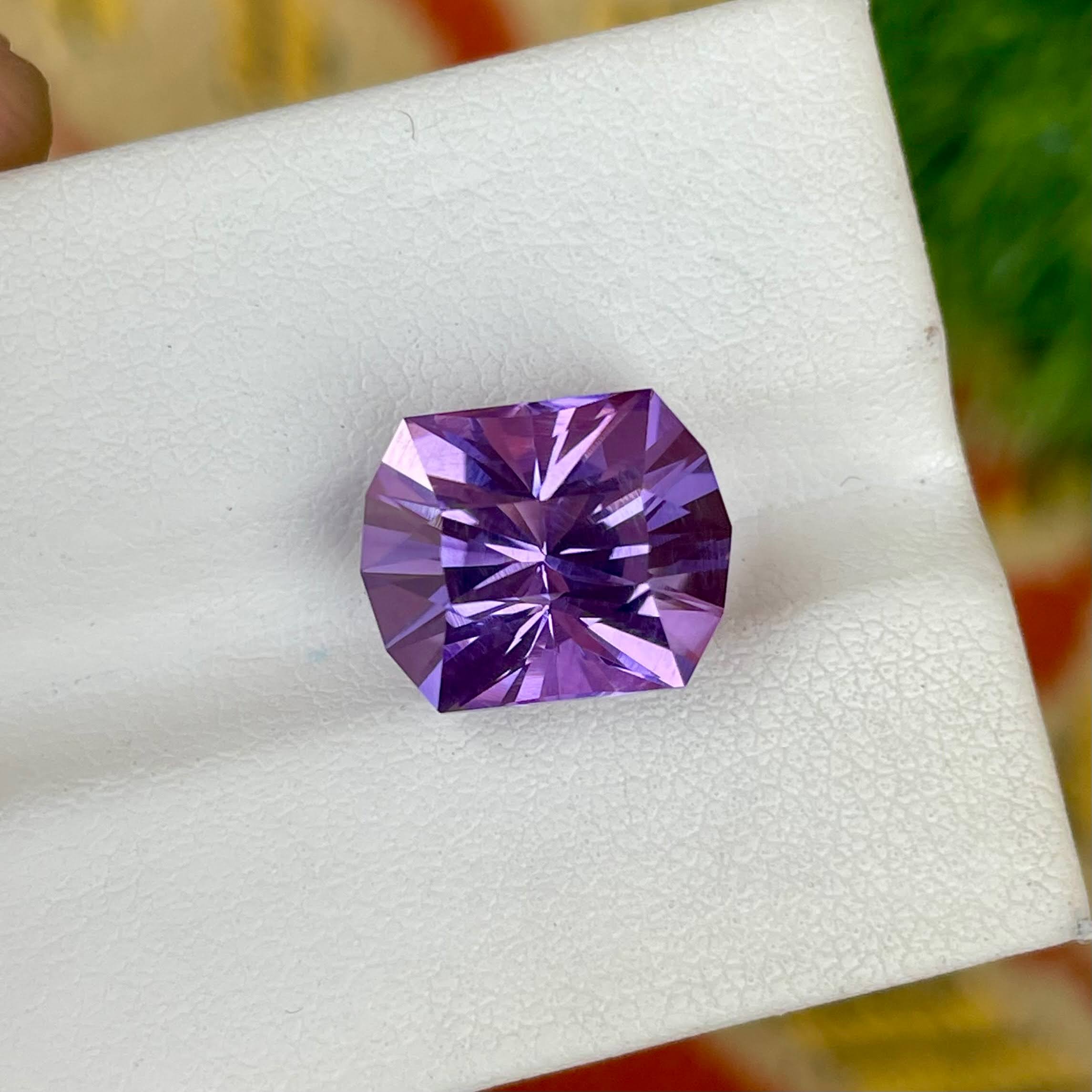 5.70 Carats Amethyst Custom Precision 