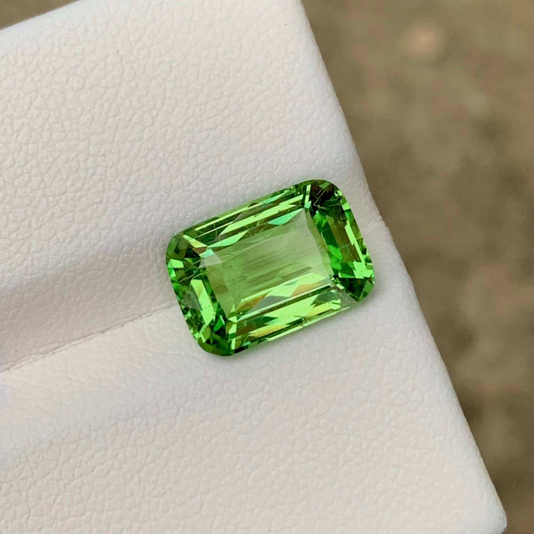 5.23Ct Leaf Green Tsavorite Garnet