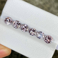 3.51 carats 6 Piece Pink Spinel Lot