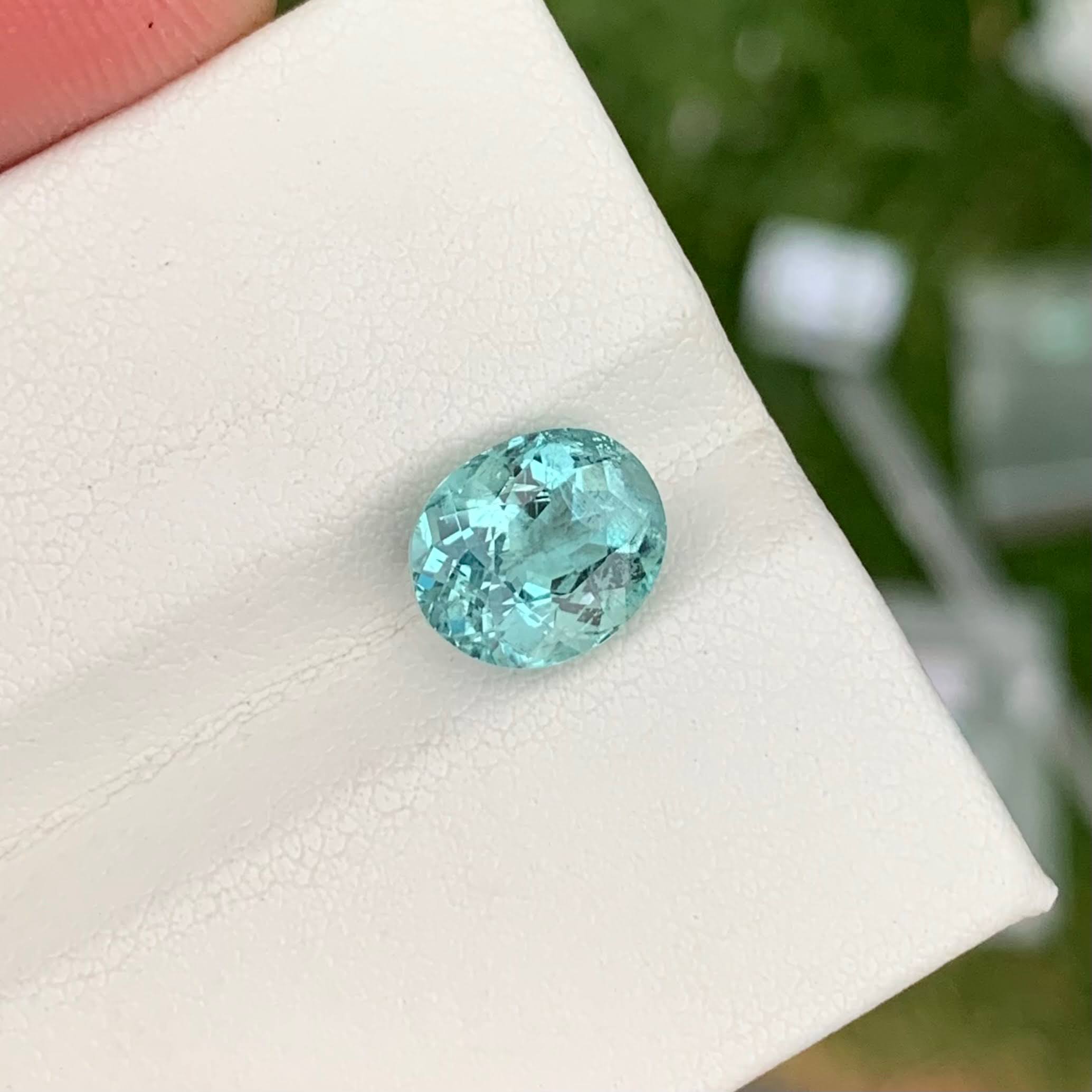 2.60 Carats Deep Blue Aquamarine Stone