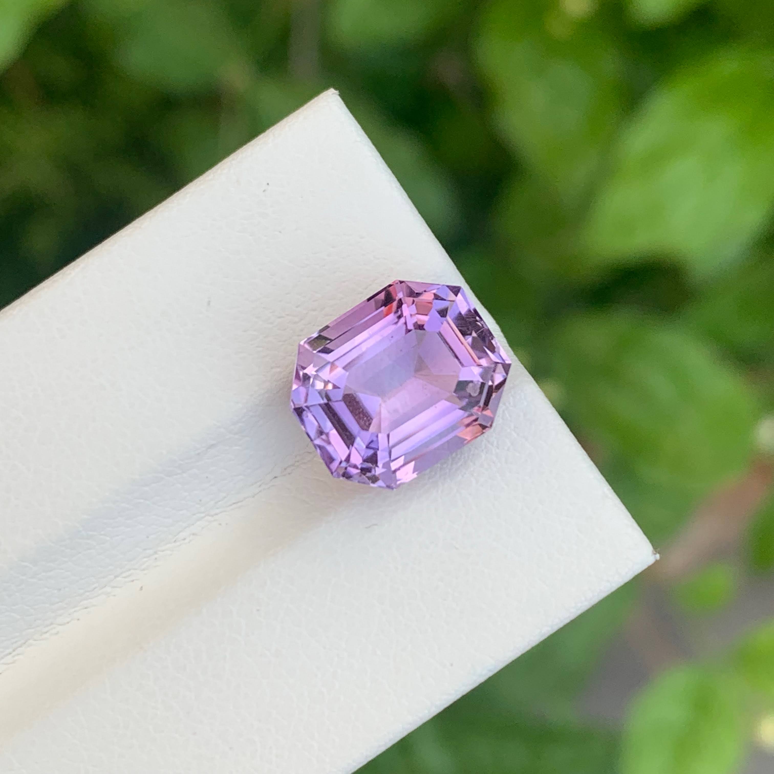 6.70 carats Rose de France Amethyst