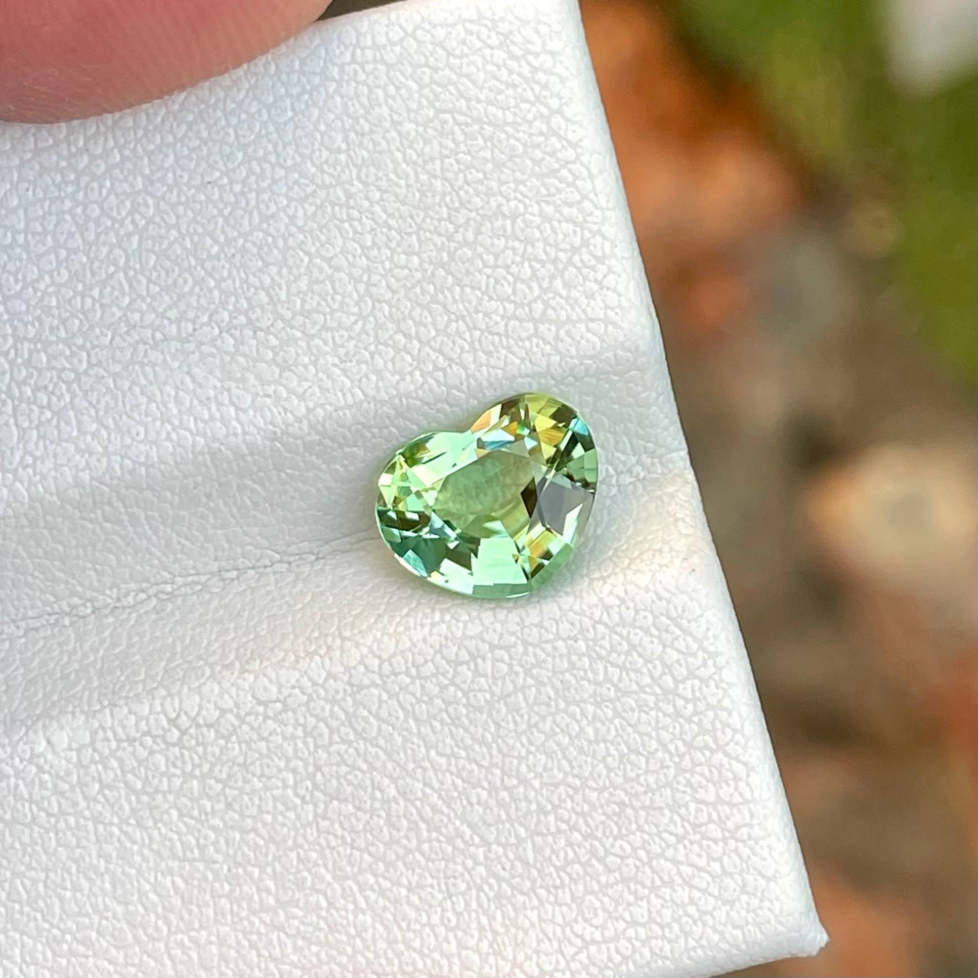 2.05 Carat Mint Green Tourmaline Stone