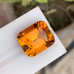 21.70Ct Mandarin Citrine