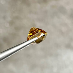  12.19 Carats Champagne Yellow Zircon