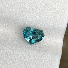 1.18ct Deep Blue Aquamarine Custom Cut