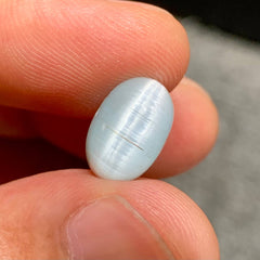 6.22ct Rare Cats Eye Topaz Cabochon