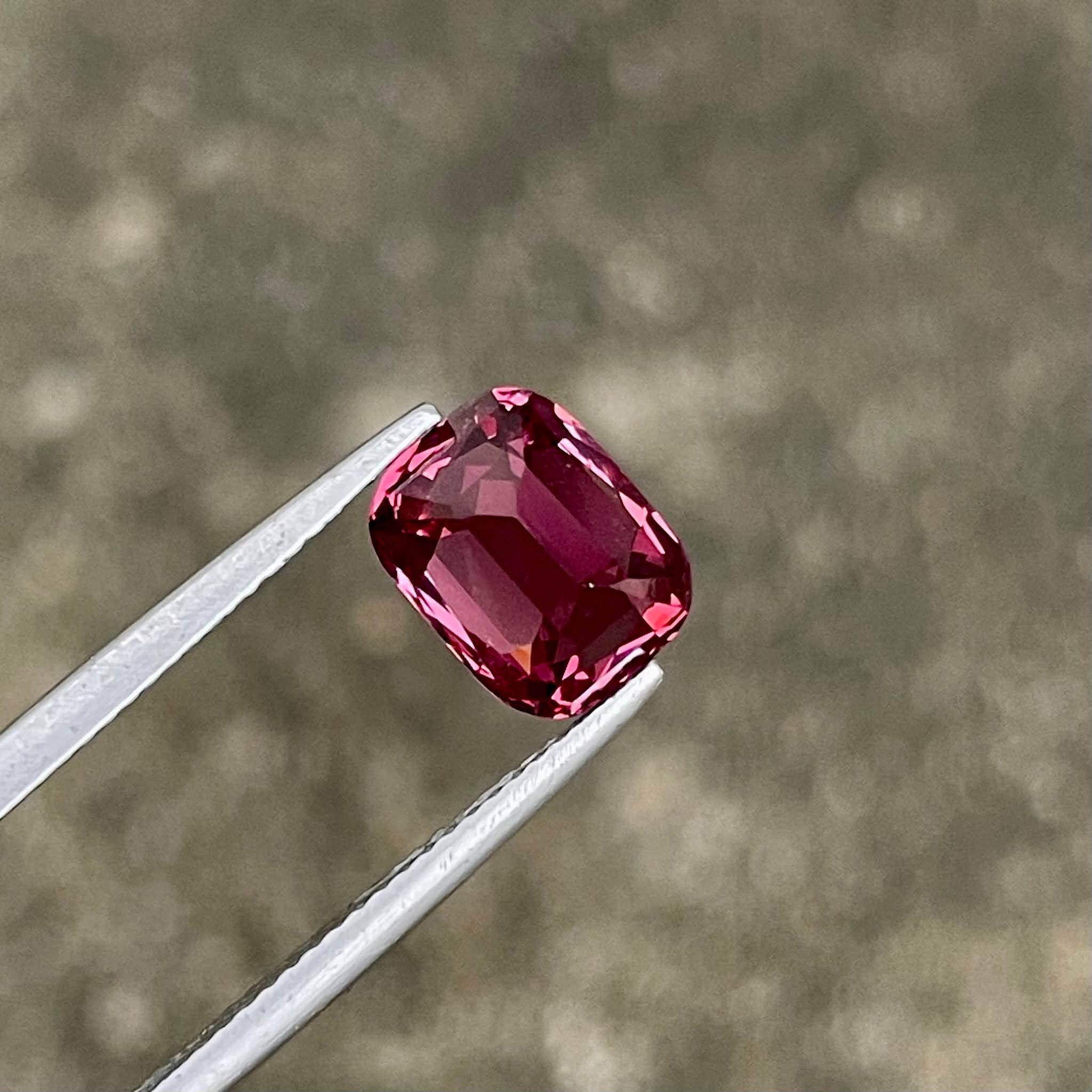 3.57 Carats Peachy Pink Spinel Stone