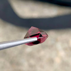 6.77ct Rose Pink Garnet Oval Cut 