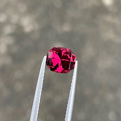 1.63 Carat Reddish Pink Garnet Stone