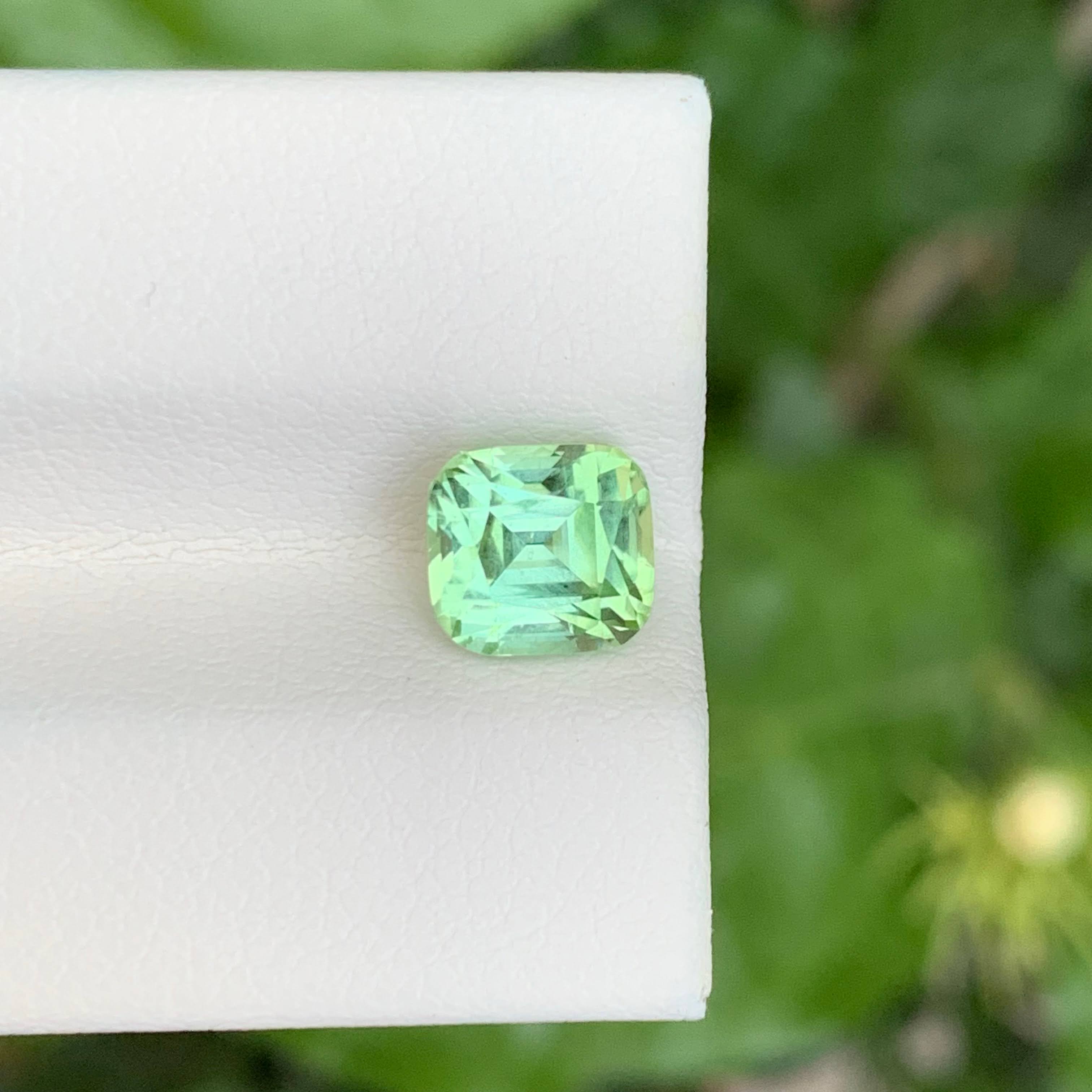 2.15 Carat Mint Green Tourmaline Stone