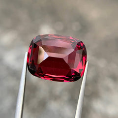 15.81 Ct Finest Red Garnet Cushion Cut