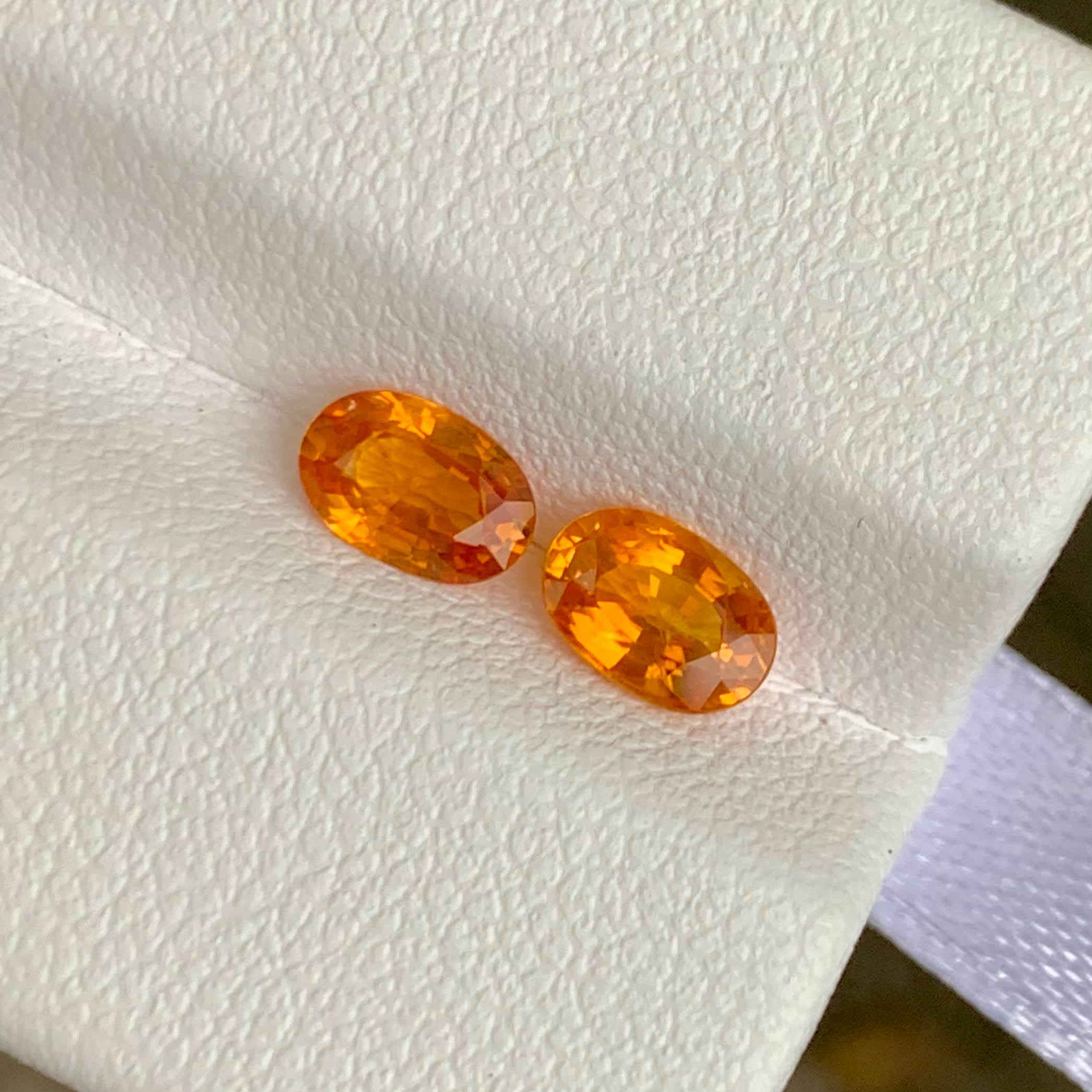 orange-sapphire-pair-1-32-carats-oval-sri-lanka