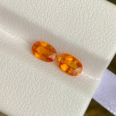 orange-sapphire-pair-1-32-carats-oval-sri-lanka