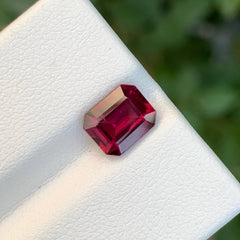 2.10 Carat Umbalite Garnet Emerald Cut
