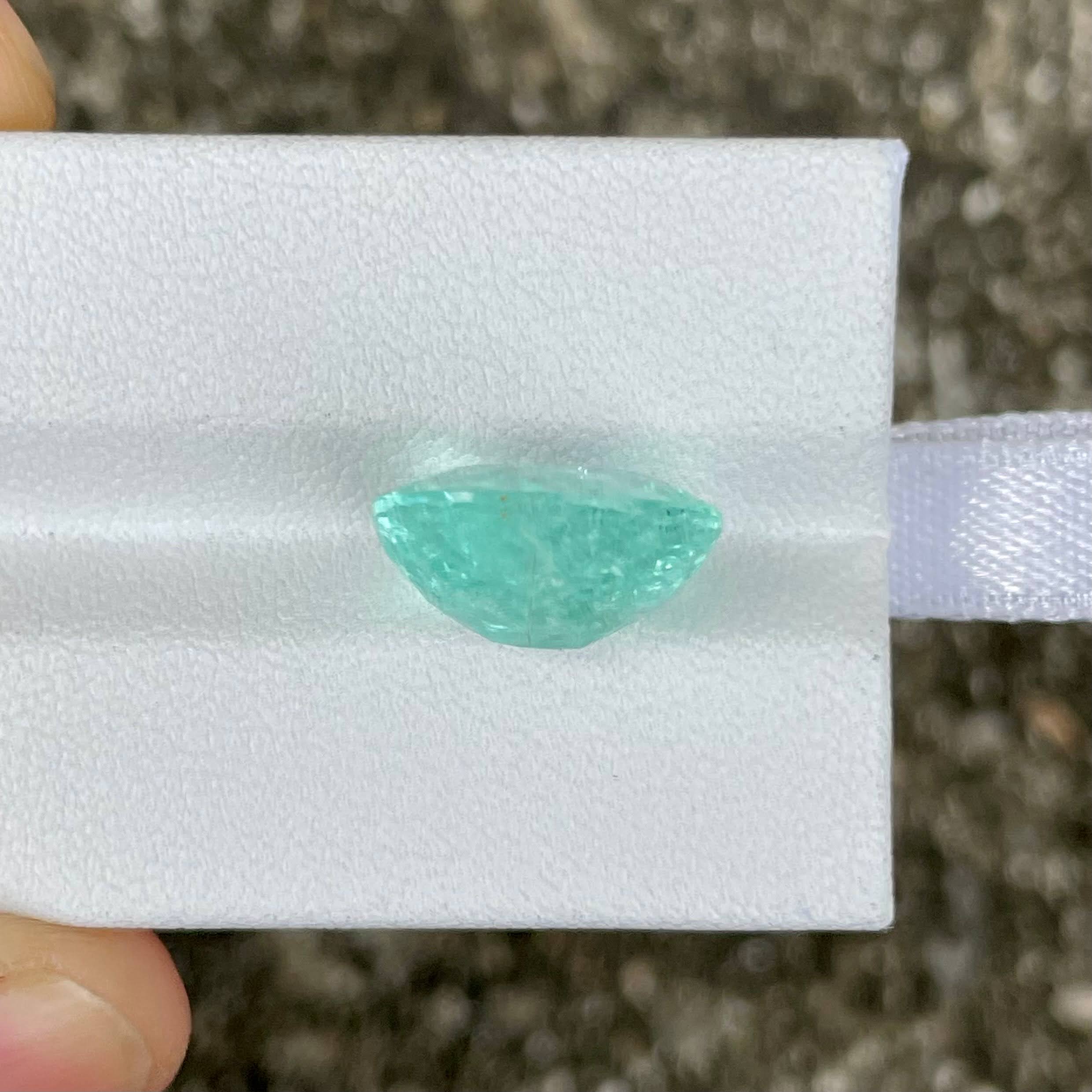 8.97 Carat Certified Paraiba Tourmaline