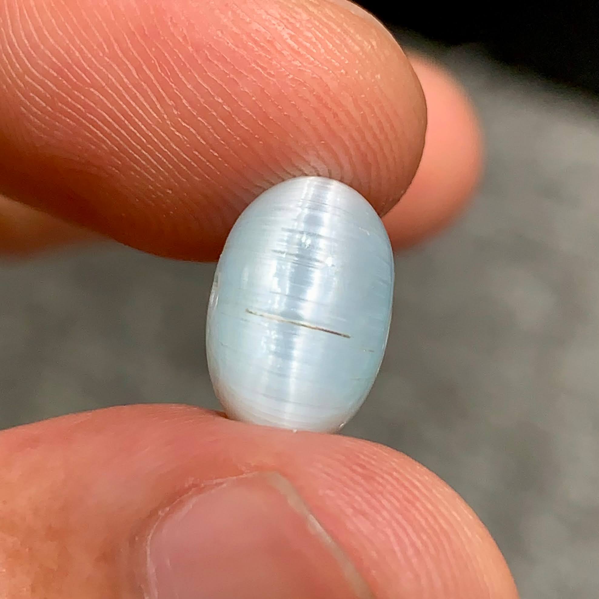 6.22ct Rare Cats Eye Topaz Cabochon