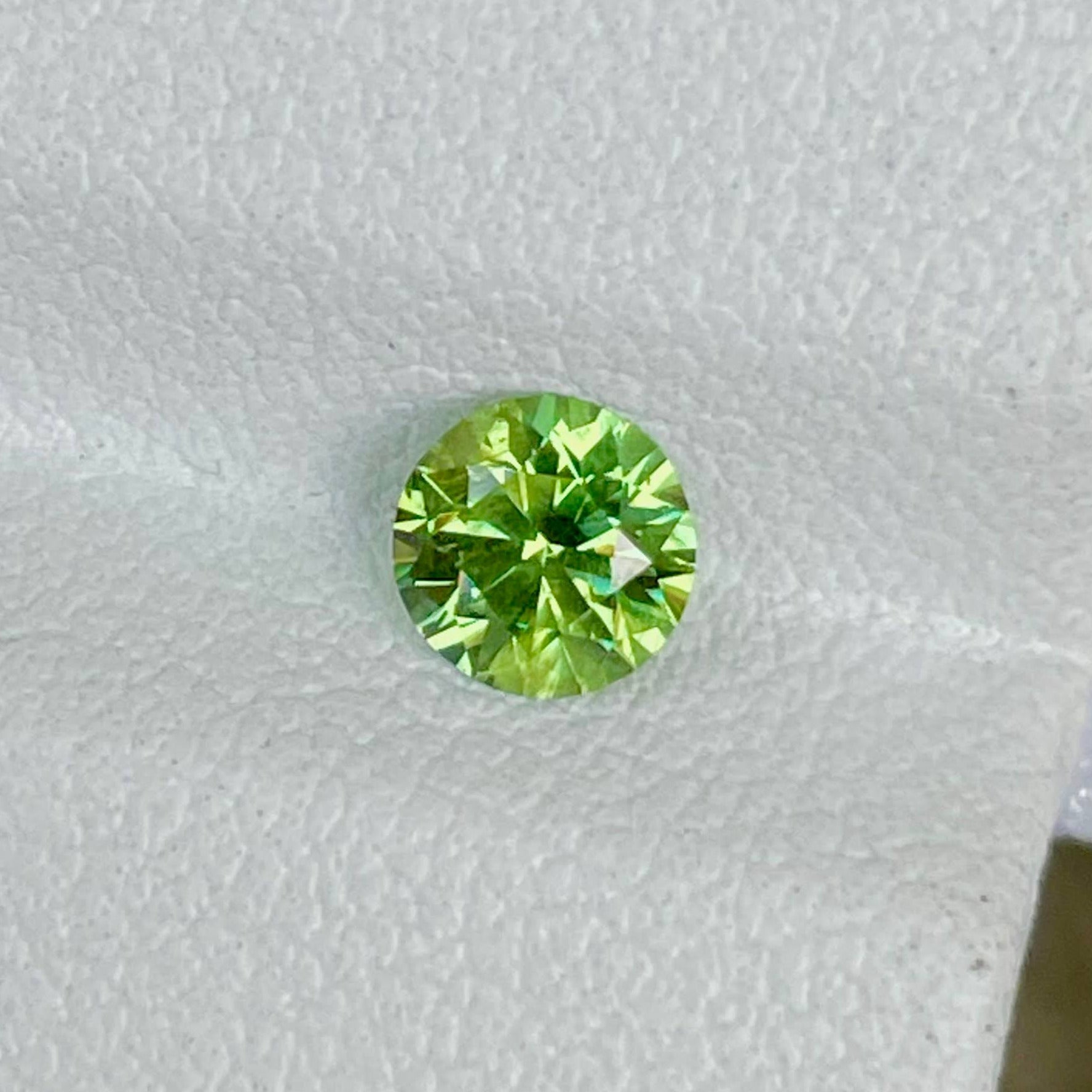 0.60 Carats Demantoid Garnet