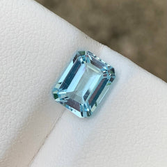 3.01ct Light Blue Aquamarine Emerald