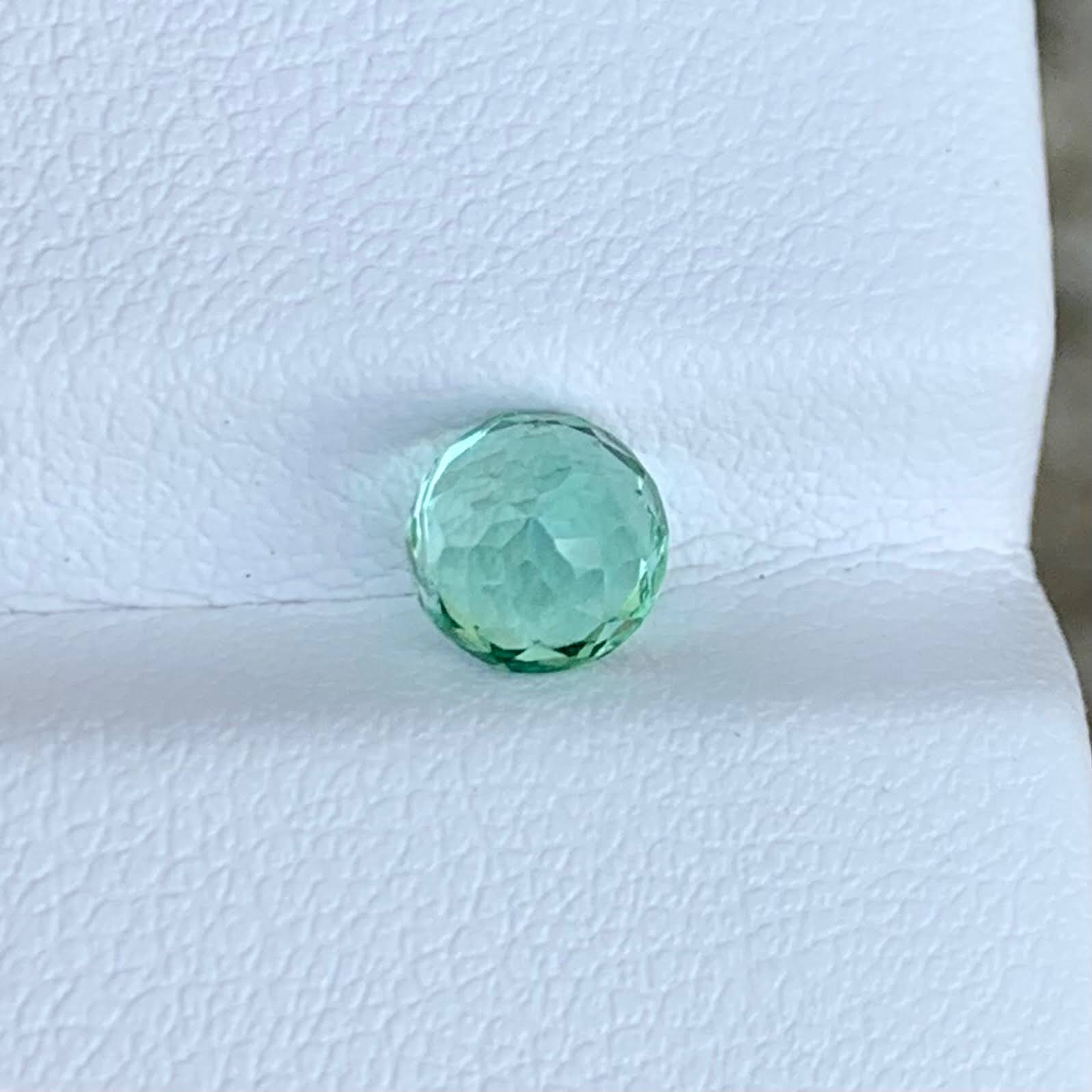 1.17Ct Round Paraiba Tourmaline