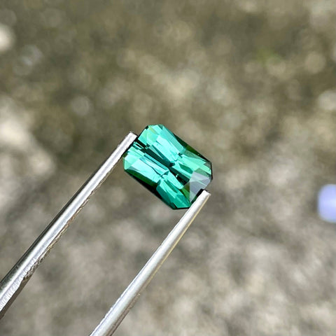 1.85 Carats Greenish Blue Tourmaline