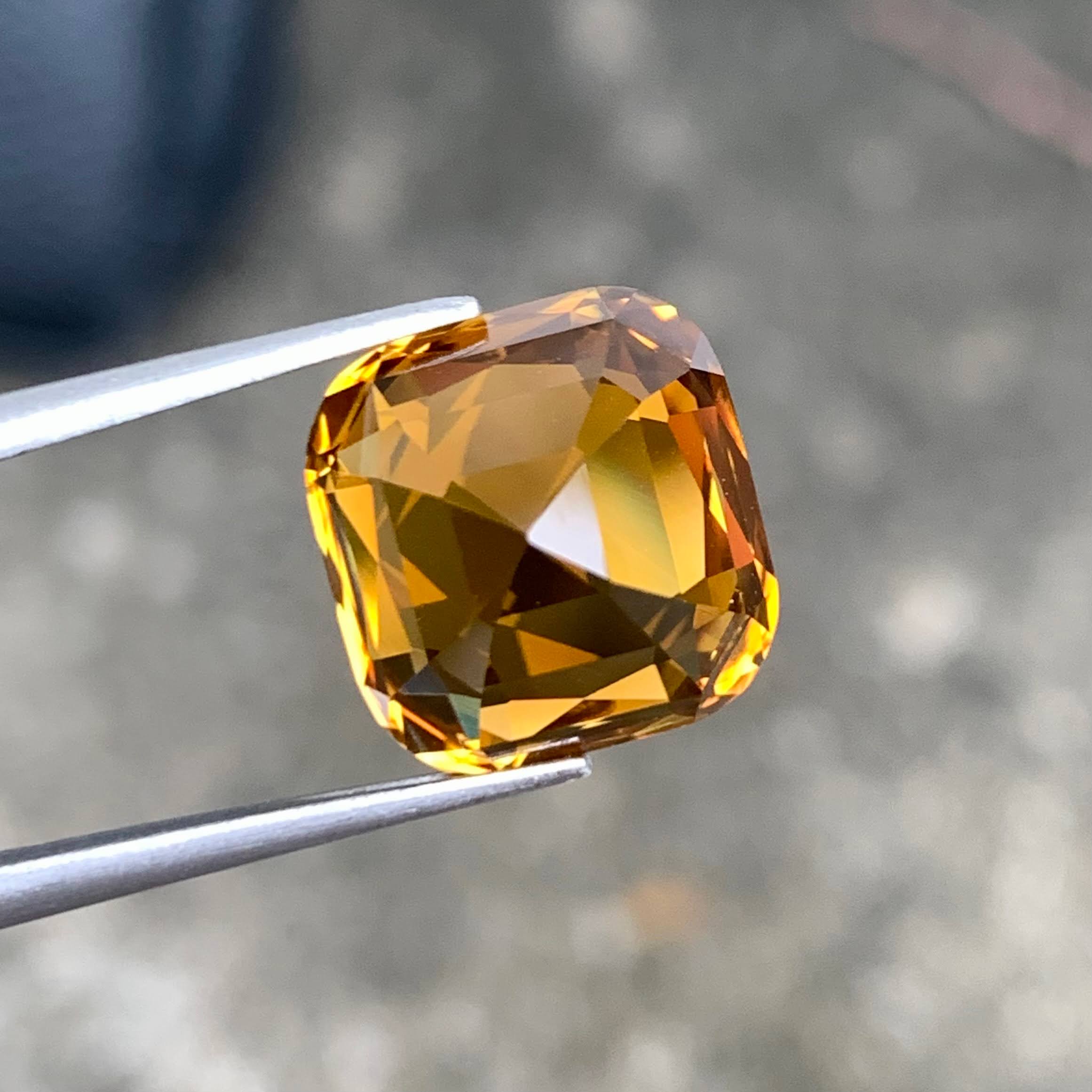 8-26-carats-neon-yellow-canary-tourmaline-cushion-modified-brilliant-cut-africa
