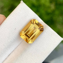 Fine Quality Natural 6.30 carats Heliodor Loose Gemstone