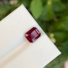 2.10 Carat Umbalite Garnet Emerald Cut
