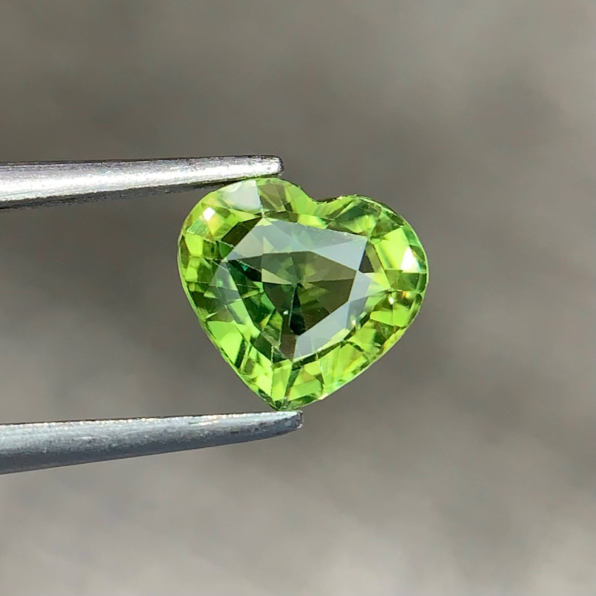 1.57ct Teal Sapphire Heart Shape