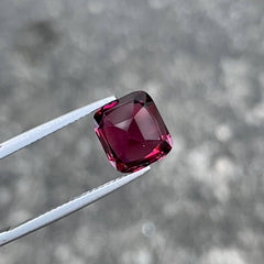 4.59 Carat Pinkish Red Garnet Stone