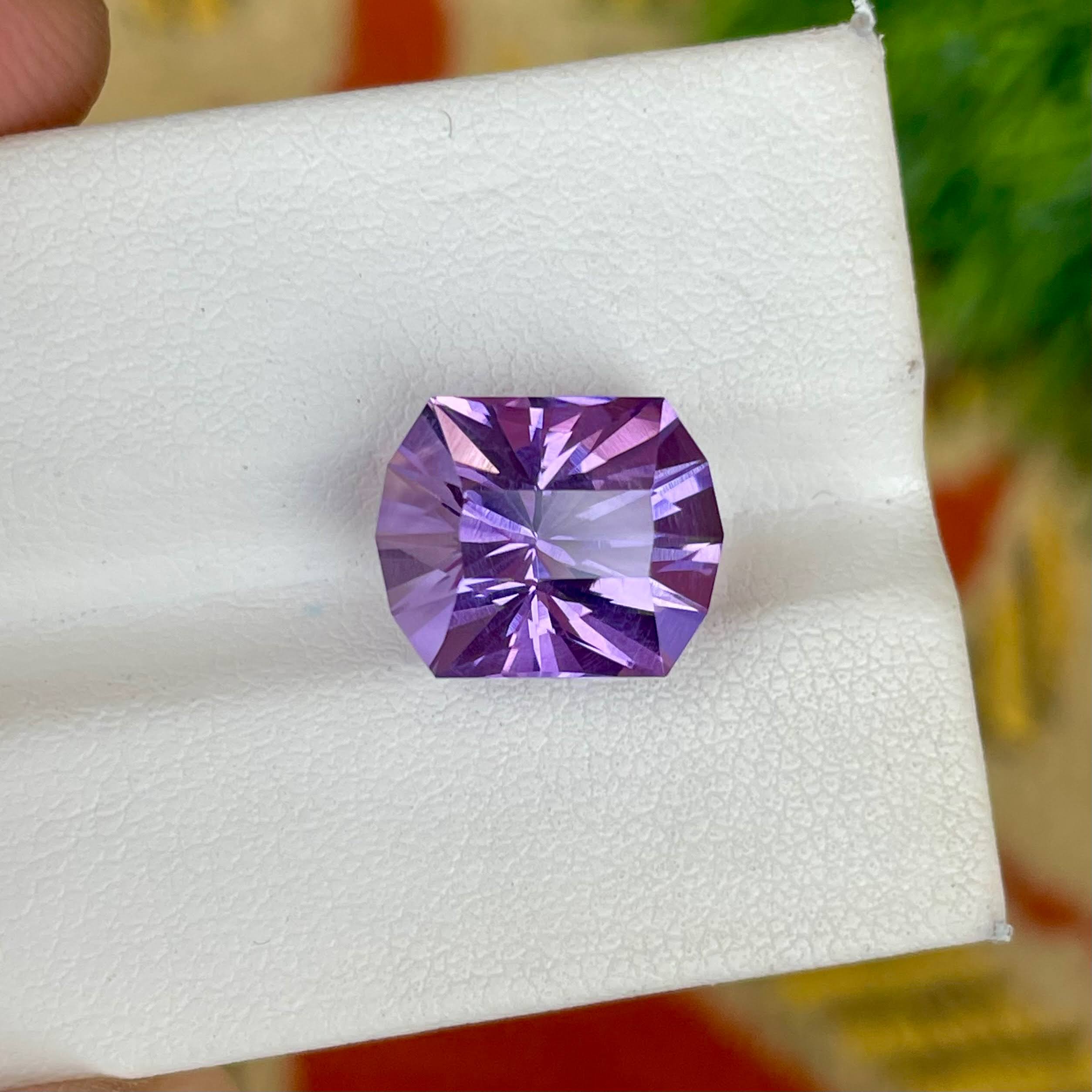 5.70 Carats Amethyst Custom Precision 