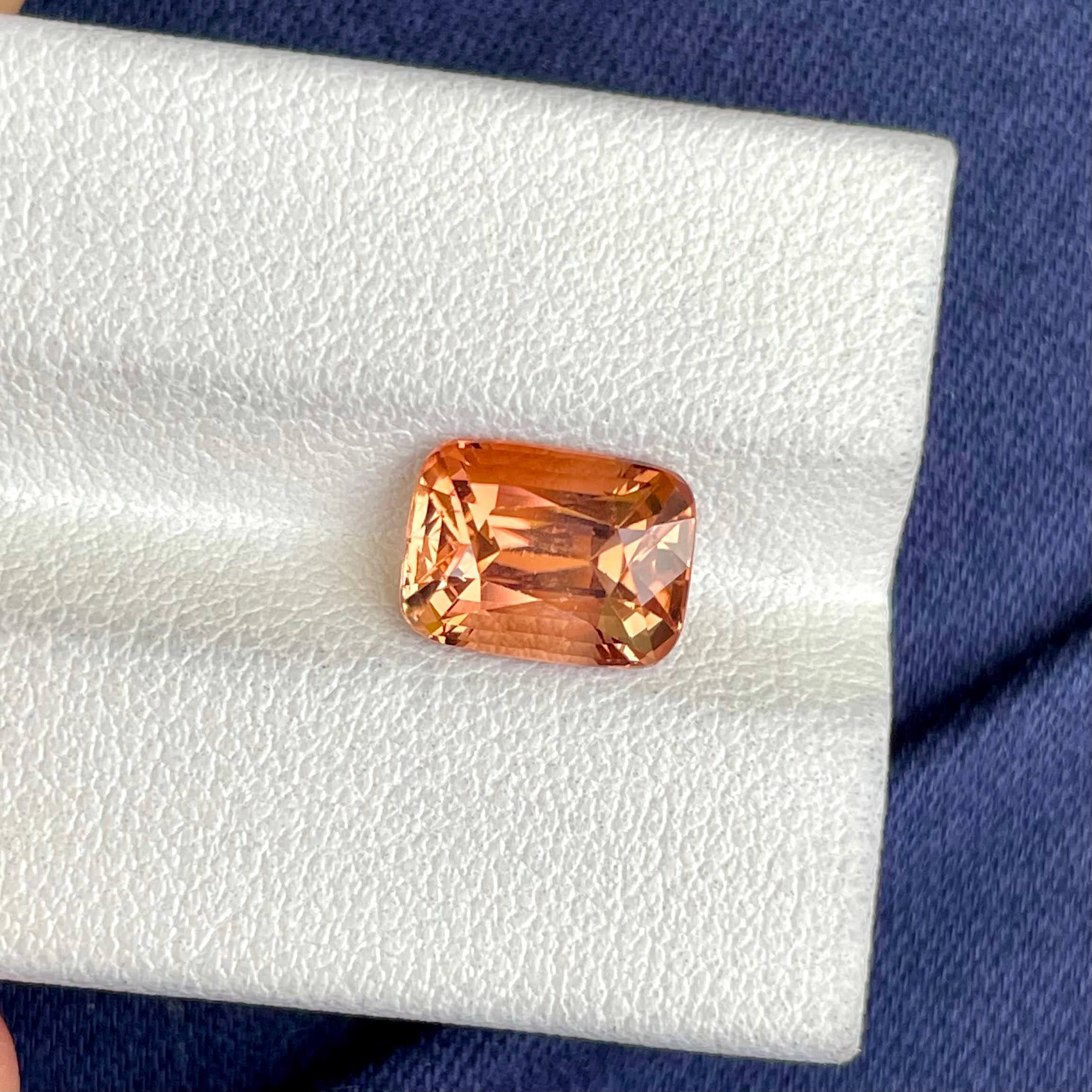 3.15 Carat Sunset Color Tourmaline Gem