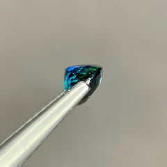 1.09ct Green Blue Teal Sapphire Oval