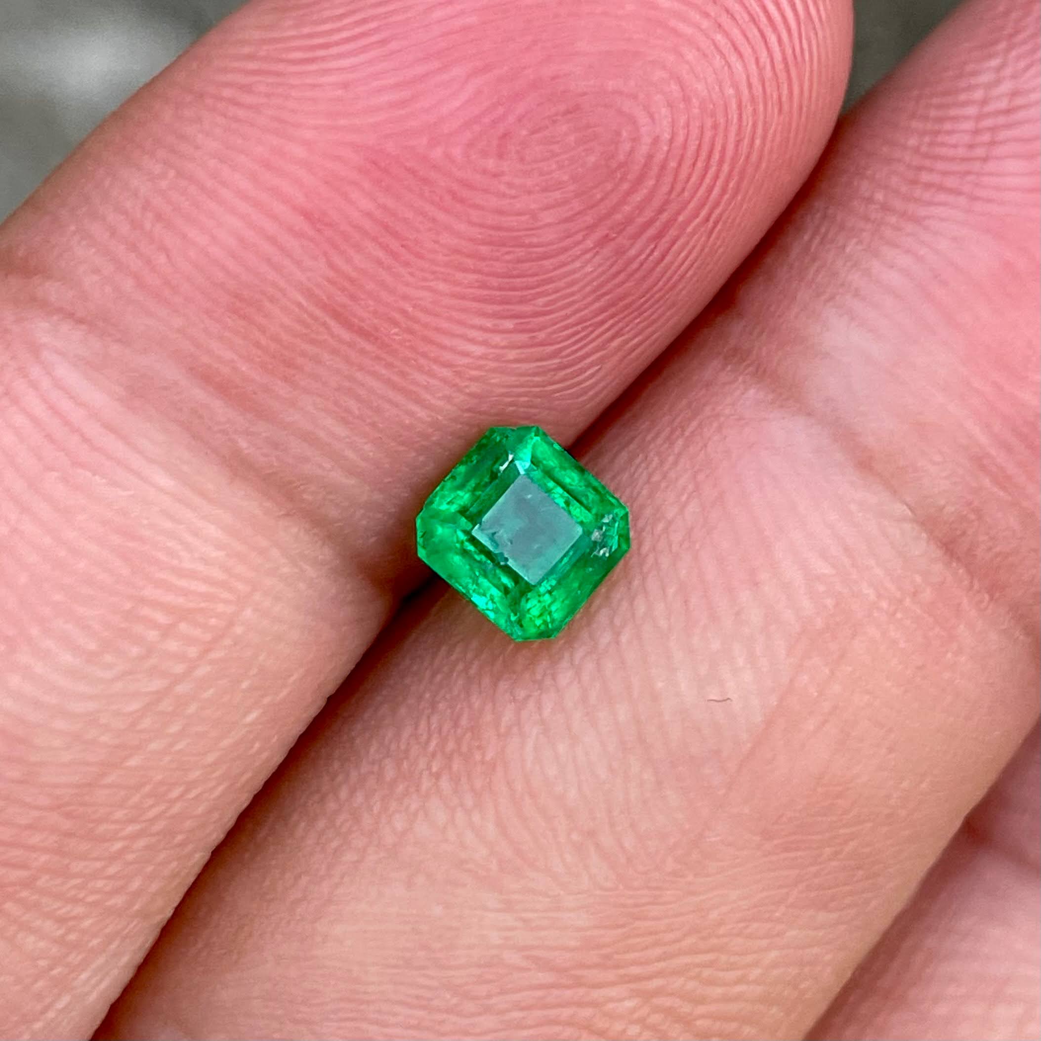 0.78 Carats Pakistan Emerald Gemstone