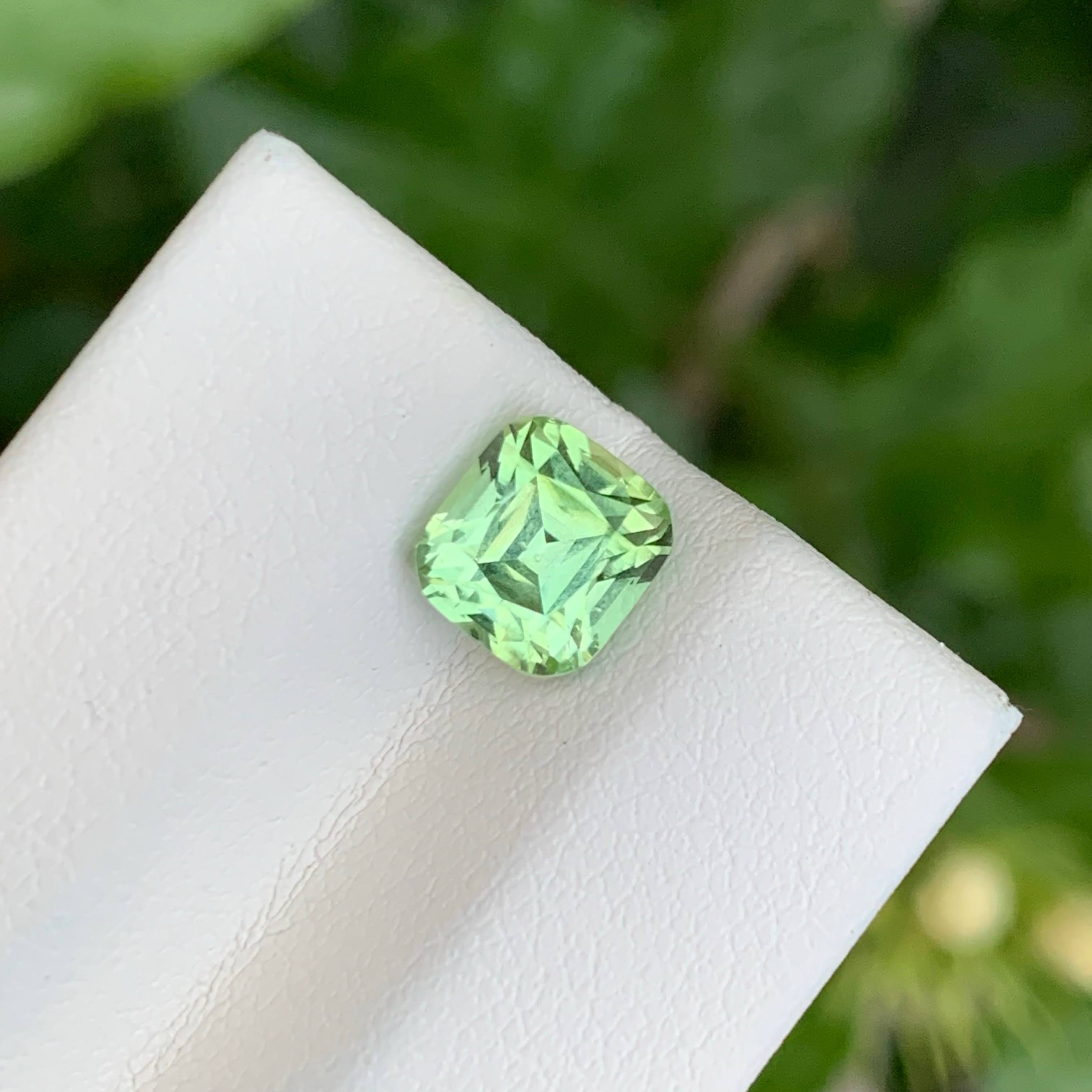 2.15 Carat Mint Green Tourmaline Stone