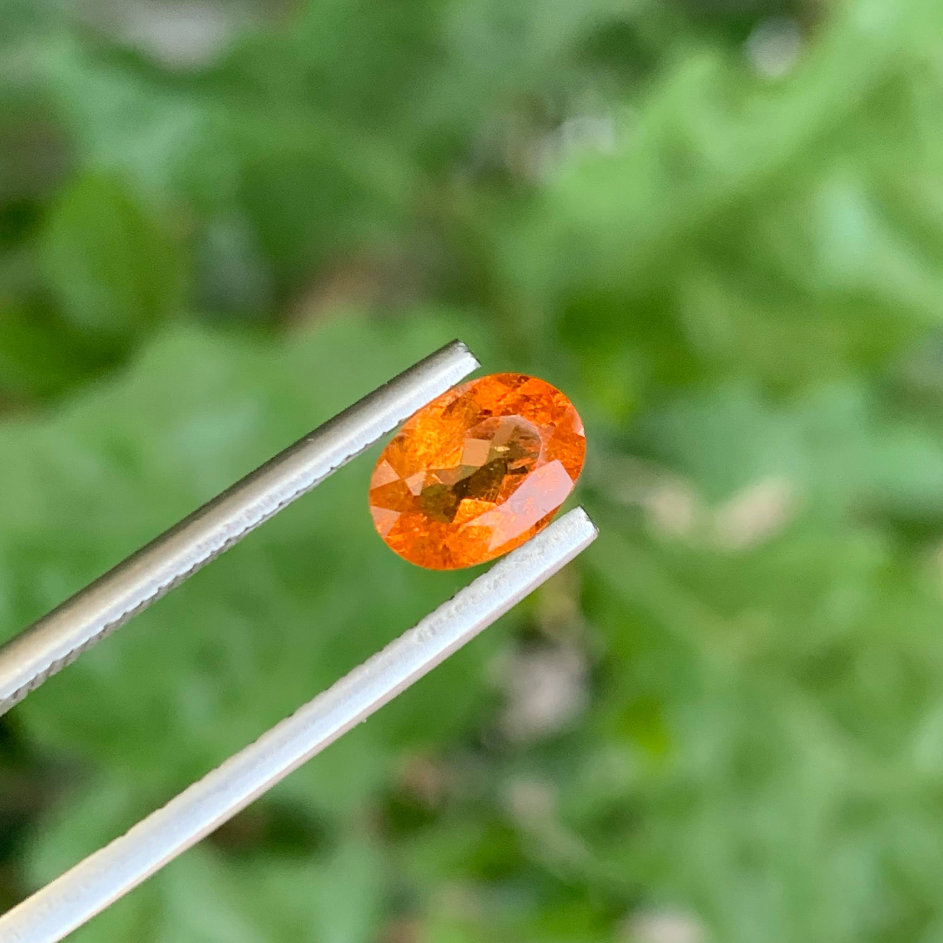 1.60 Carats Fanta Garnet Gemstone