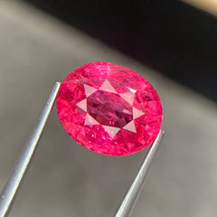 5.15 Ct Pink Mahenge Spinel Oval Cut