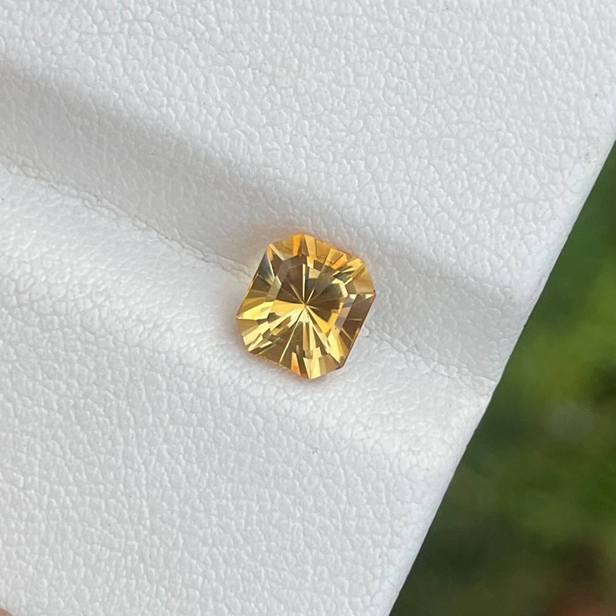 1.05 Carats Custom Precision Citrine