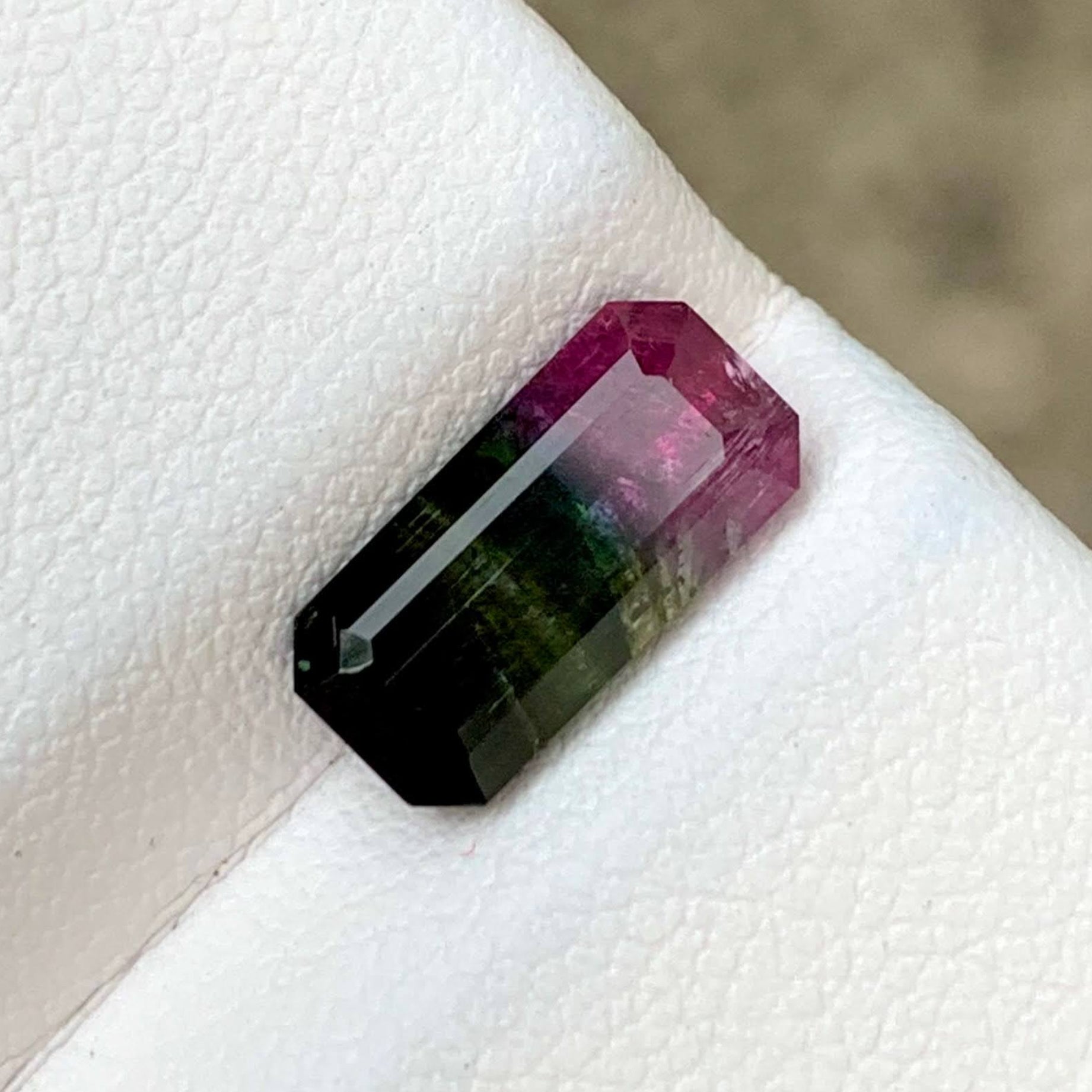 2.32ct Natural Bi-Color Tourmaline Emerald