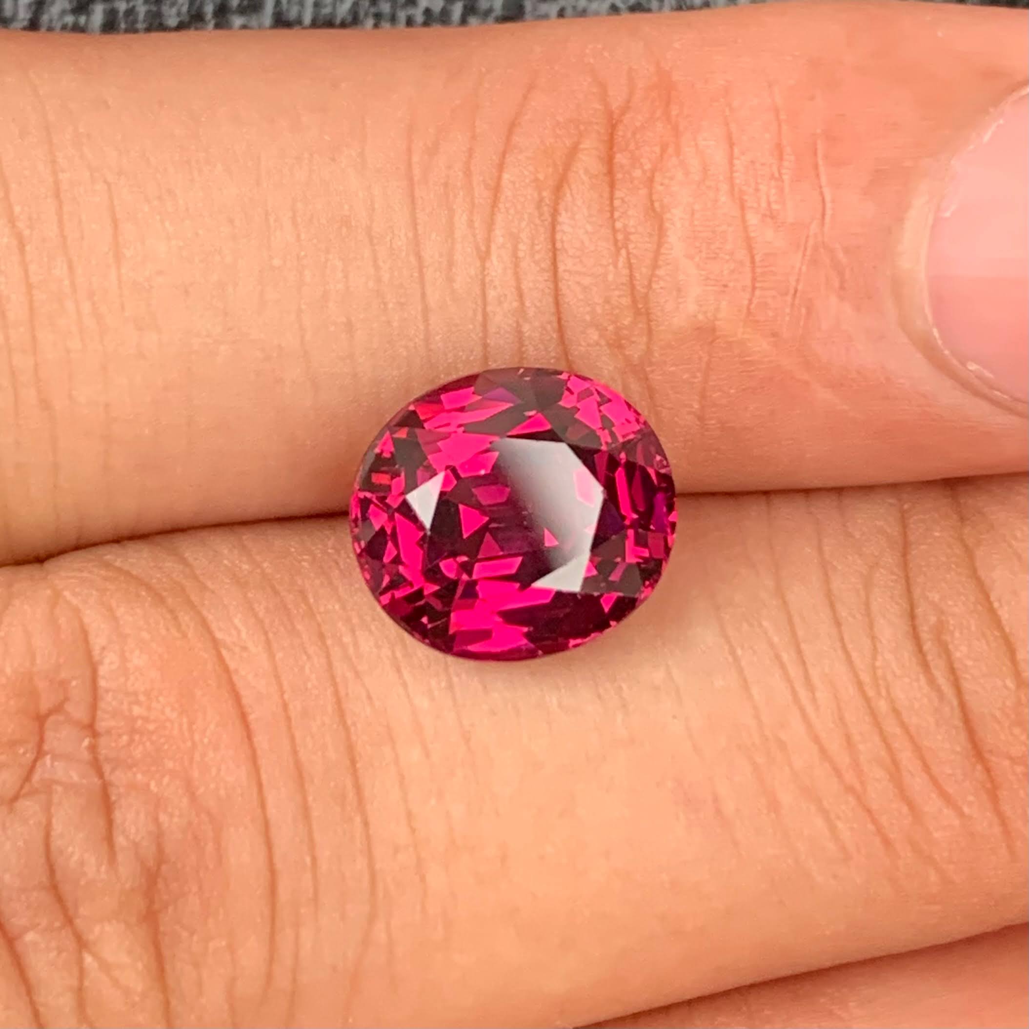 5.94Ct Rose Pink Garnet
