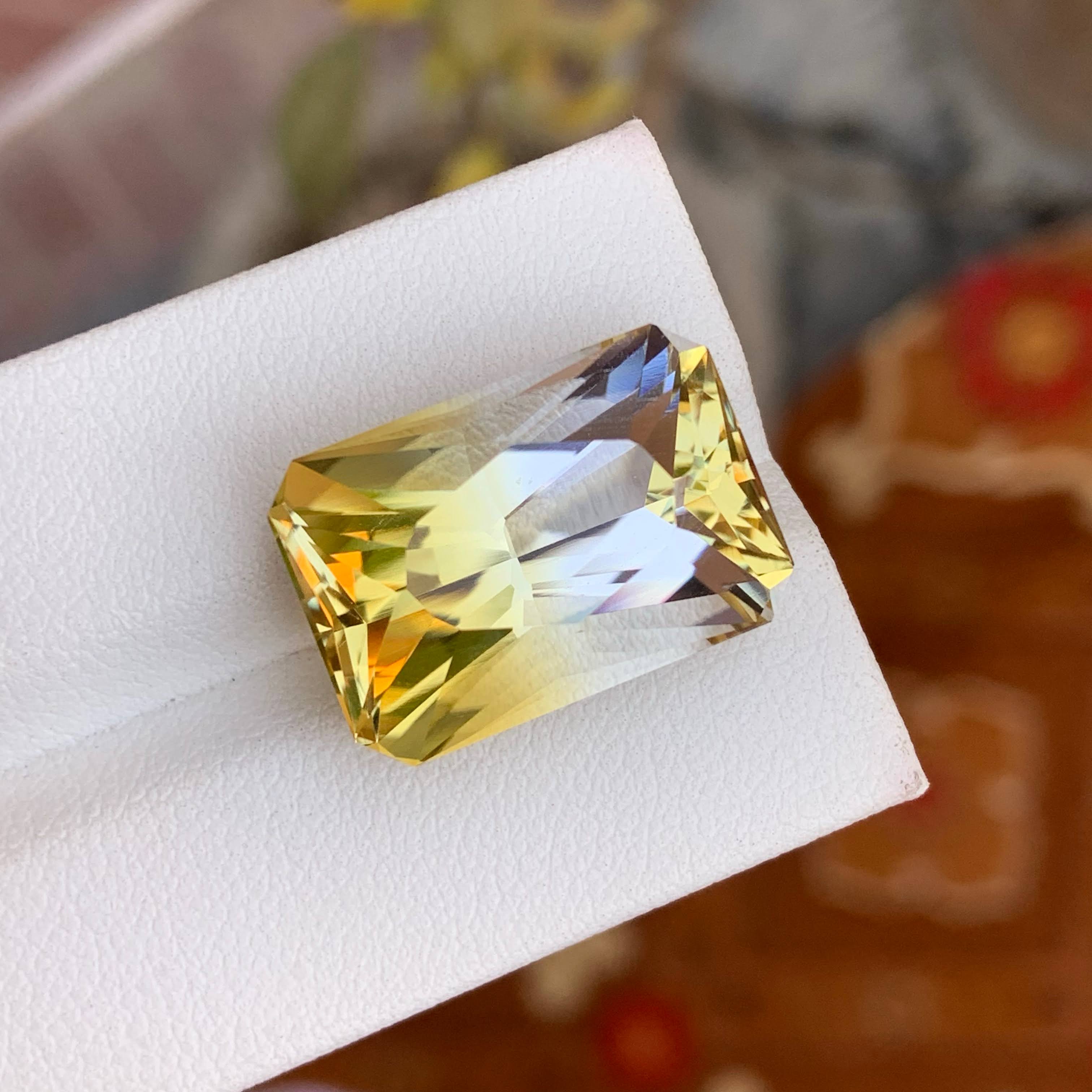 19.42Ct Bi-Color Citrine