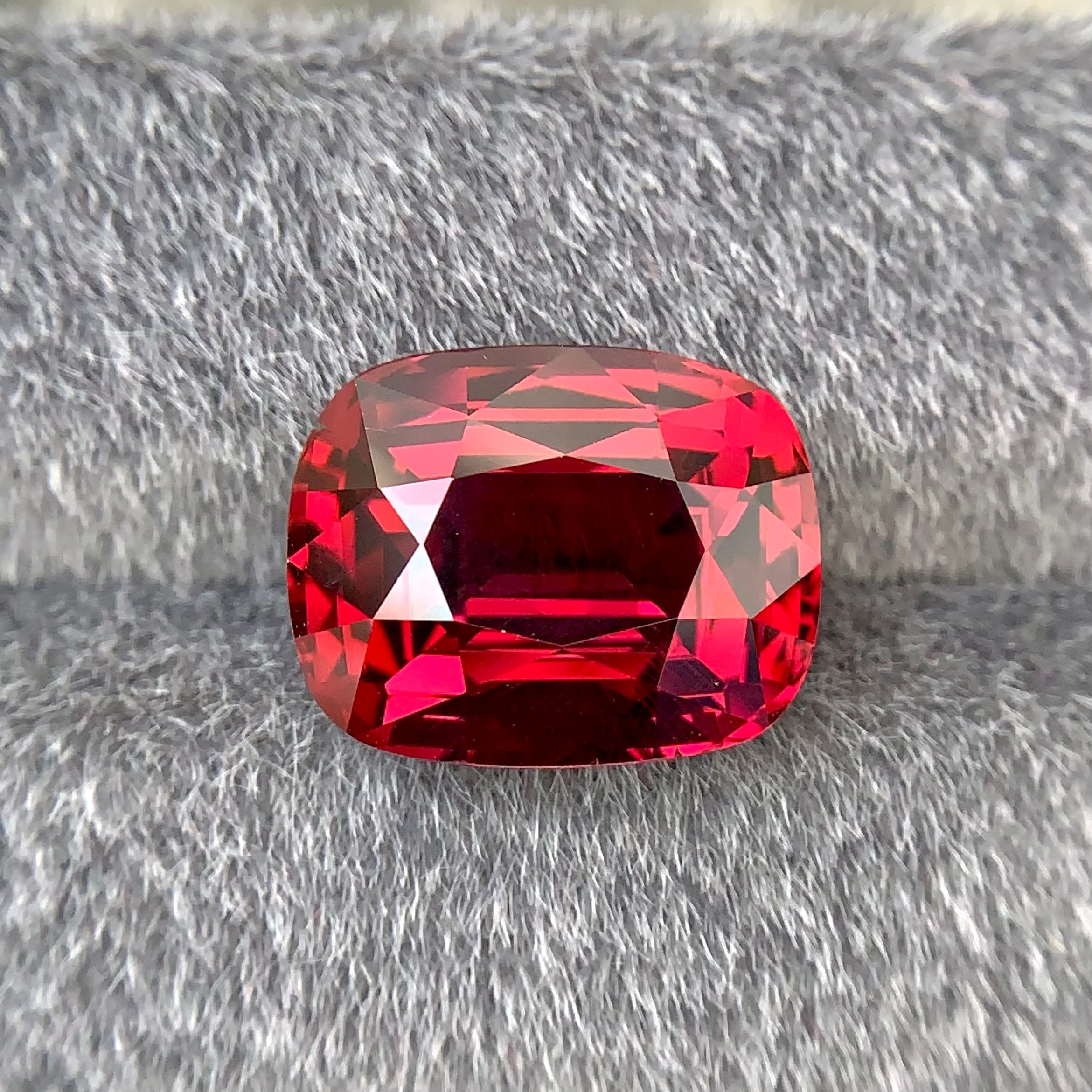 15.81 Ct Finest Red Garnet Cushion Cut