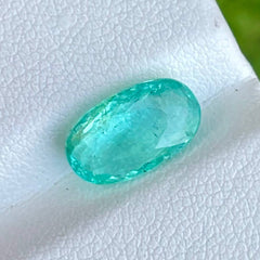 2.96 carats Paraiba Tourmaline Oval Cut Natural Stone from Mozambique