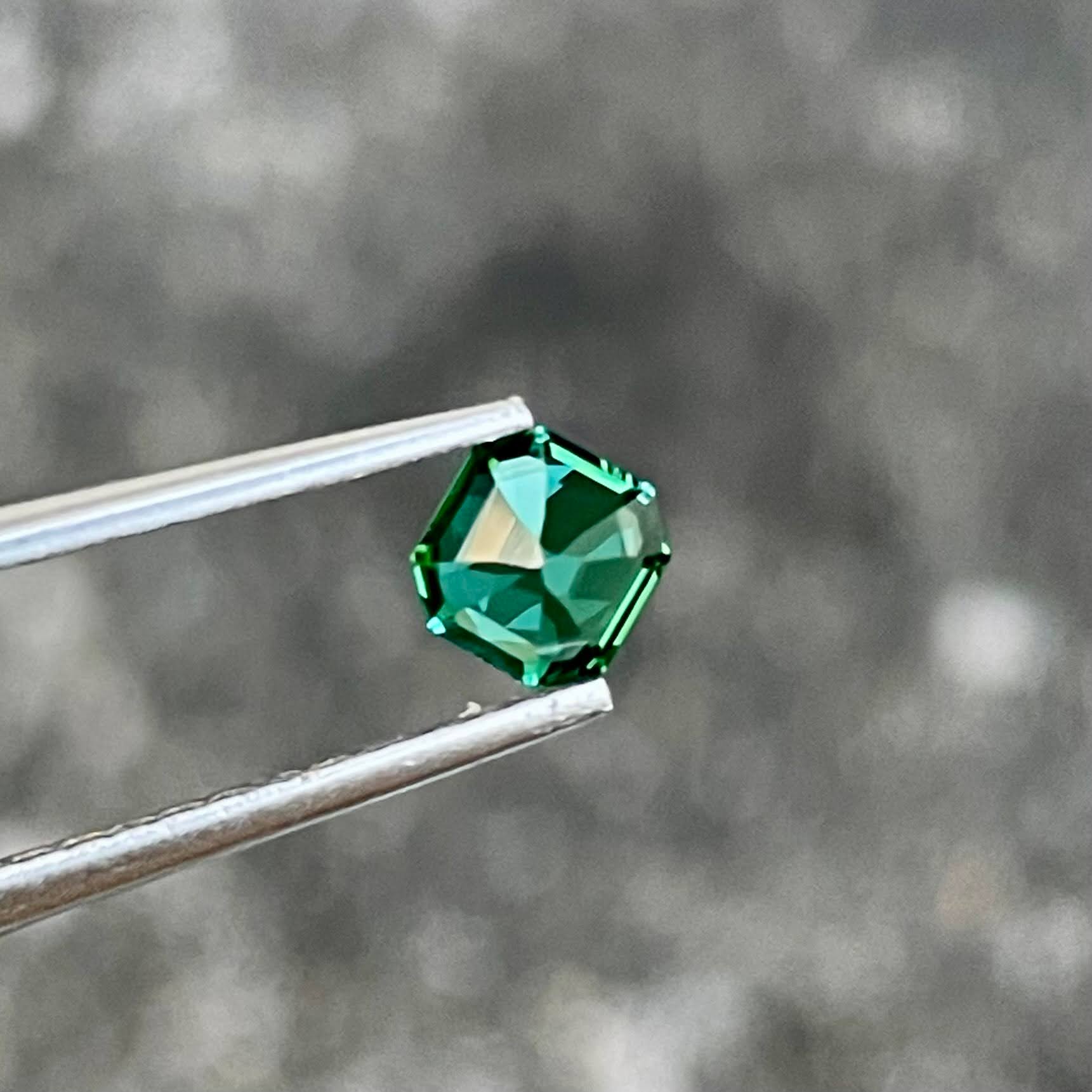 0.58 Carats Greenish Blue Tourmaline