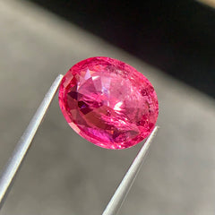 5.15 Ct Pink Mahenge Spinel Oval Cut