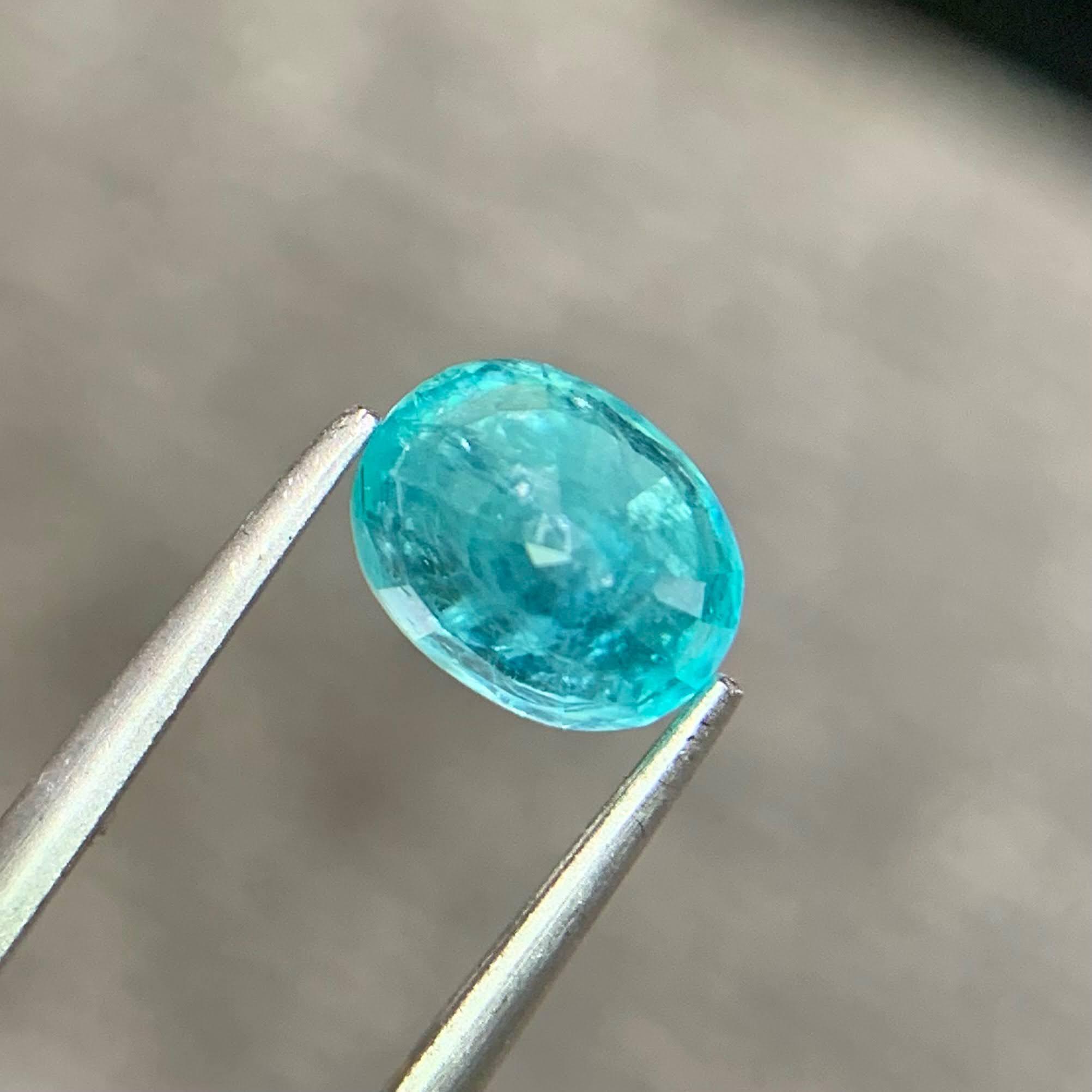  1.23 Ct Rare Blue Grandidierite Oval