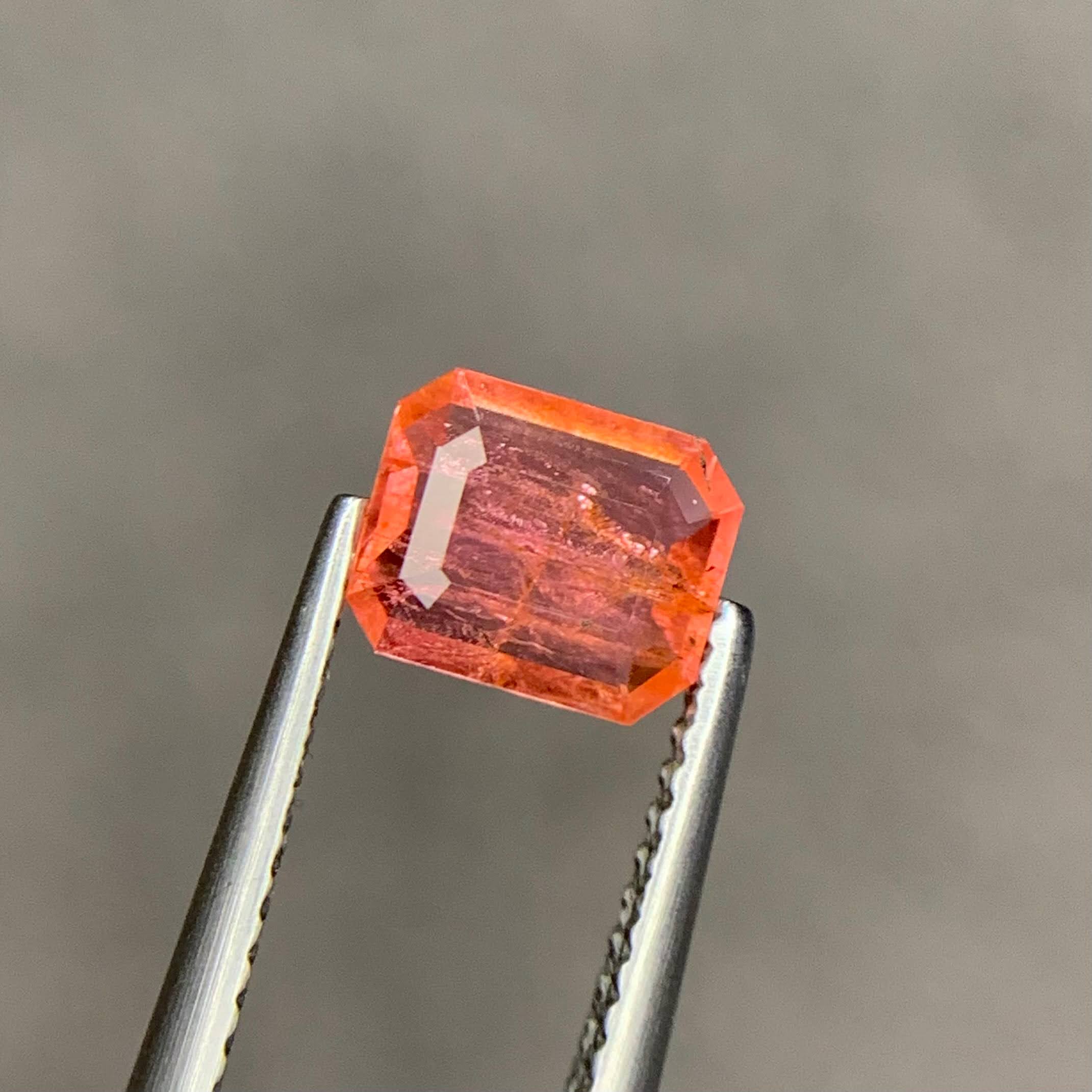 0.91 Ct Rare Vayrynenite Emerald Cut