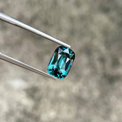 2.51 Carats Teal Blue Spinel Gemstone