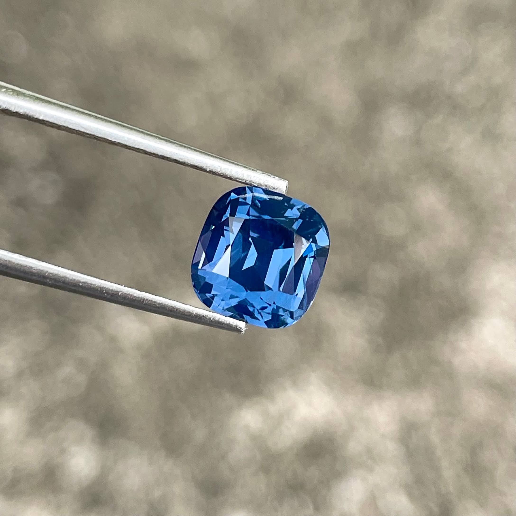 3.10 Carats Loose Blue Spinel Gemstone